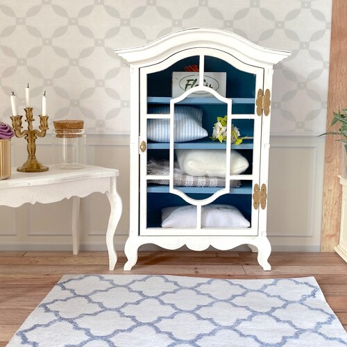 DIY Kit Dollhouse Wood Map Drawer Cabinet 1:12 Scale Miniature - Etsy