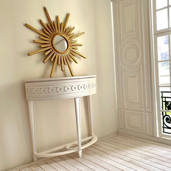 Half Round Console Table Etsy