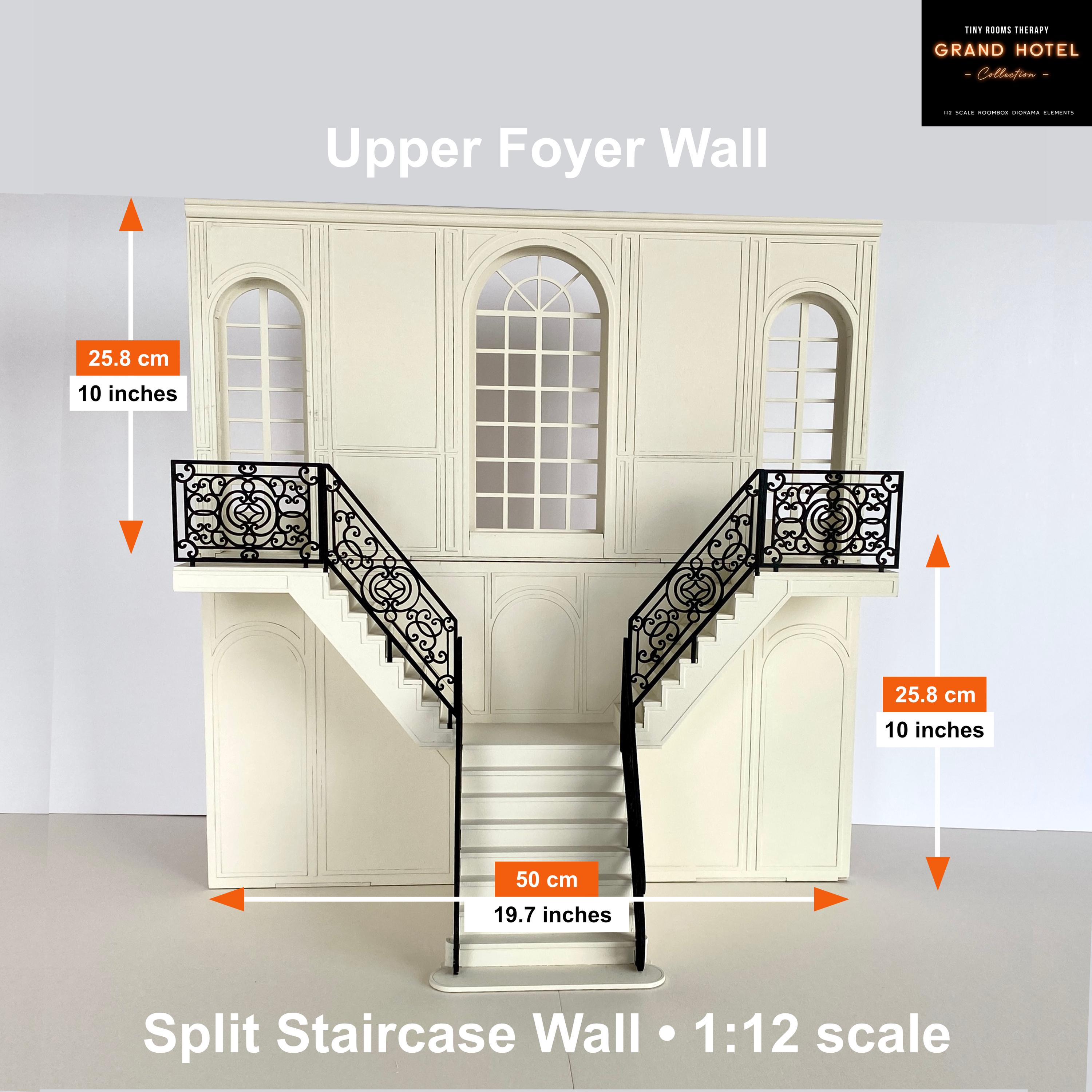 1:12 Scale Split Staircase – the Grand Hotel Selection DIY Kit