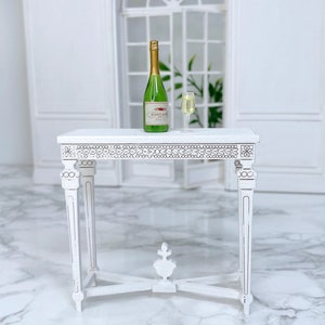 Neoklassieke consoletafel – miniatuur KIT op schaal 1/12