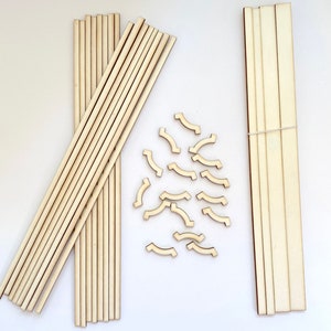 Wall Moulding DIY Kit – 1-6 Scale Fashion Doll Furniture - Corner ...