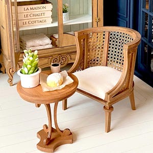 Regency / Empire Side Table – 1-6 scale fashion doll furniture – DIY kit