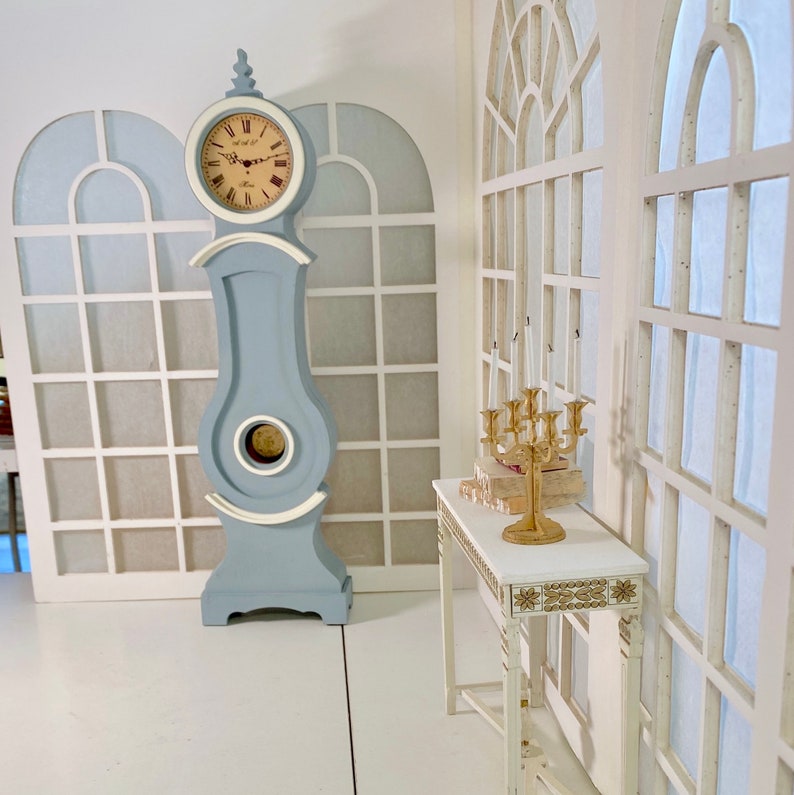 Swedish Mora Clock 1:6 scale miniature DIY Kit Fashion Doll Size image 1