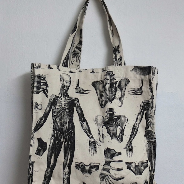 Anatomy Tote Bag Etsy