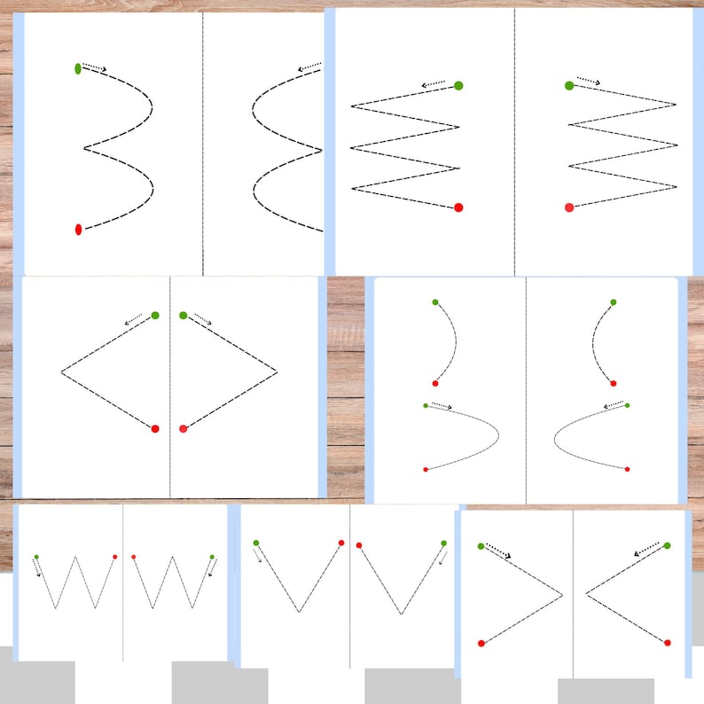 Bilateral Drawing.pdf Children's Drawing Booklet - Mirror Shapes - Fine Motor Skills ...
