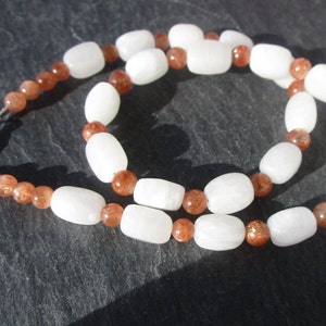 Baryte Sunstone Necklace