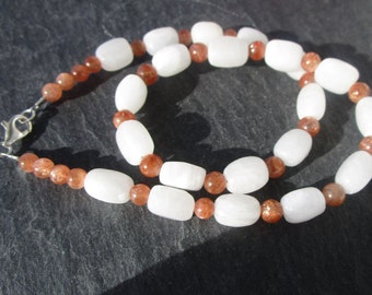 Baryte Sunstone Necklace