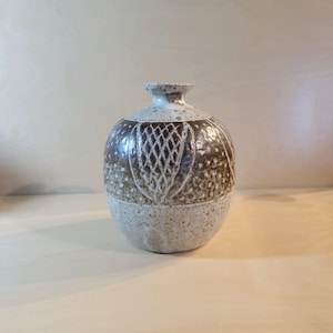 Vintage Stoneware Vase by Mary Alice