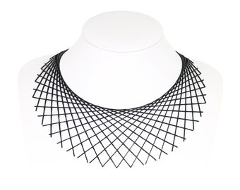 ARRAY 3D Printed Necklace (BLACK)