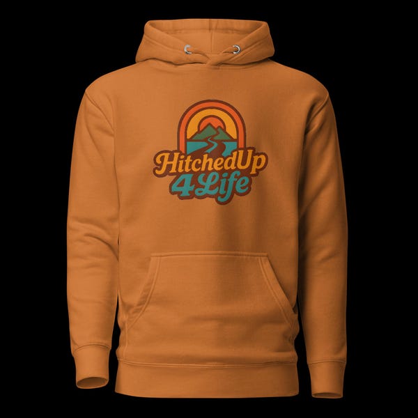 HitchedUp4Life Fitted Unisex Hoodie
