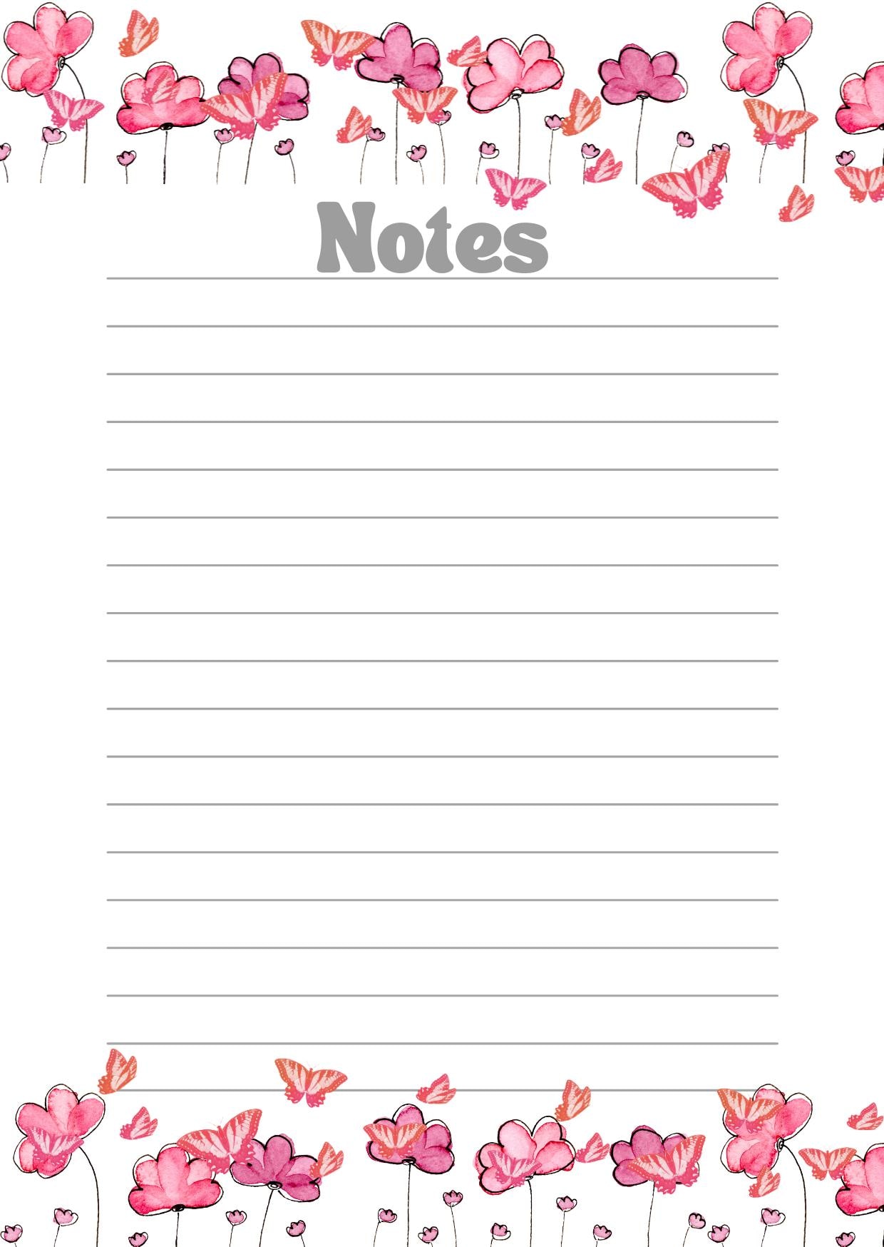 Printable Notepads - Etsy