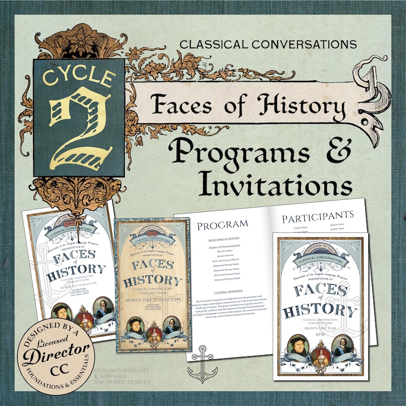 Medieval Faces of History - Etsy