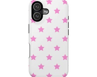 TBT Ästhetischer rosa Stern iPhone Fall | Stoßfeste Handyhülle