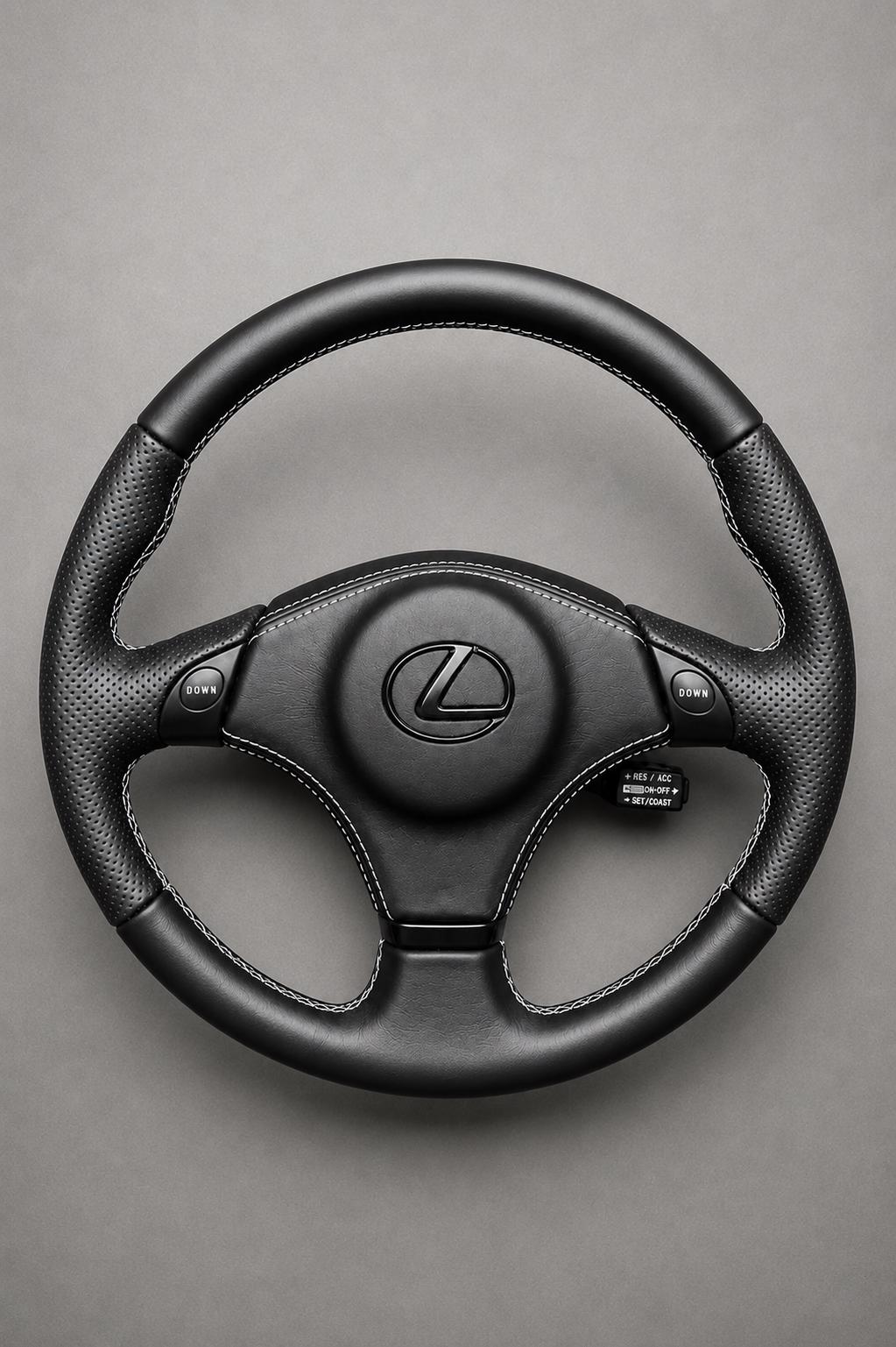 Lexus Custom Leather Steering Wheel for GS300 IS200 IS300 GS400