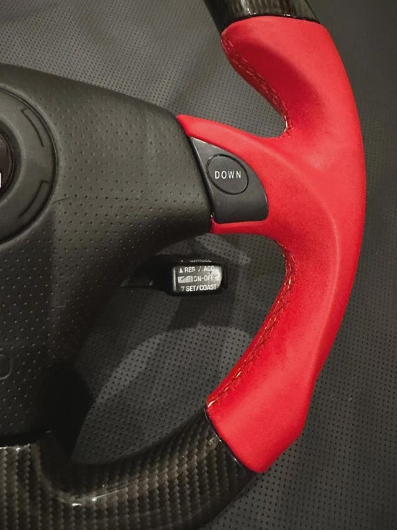 TRD Style Carbon Fiber Steering Wheel for Toyota MR2 Spyder
