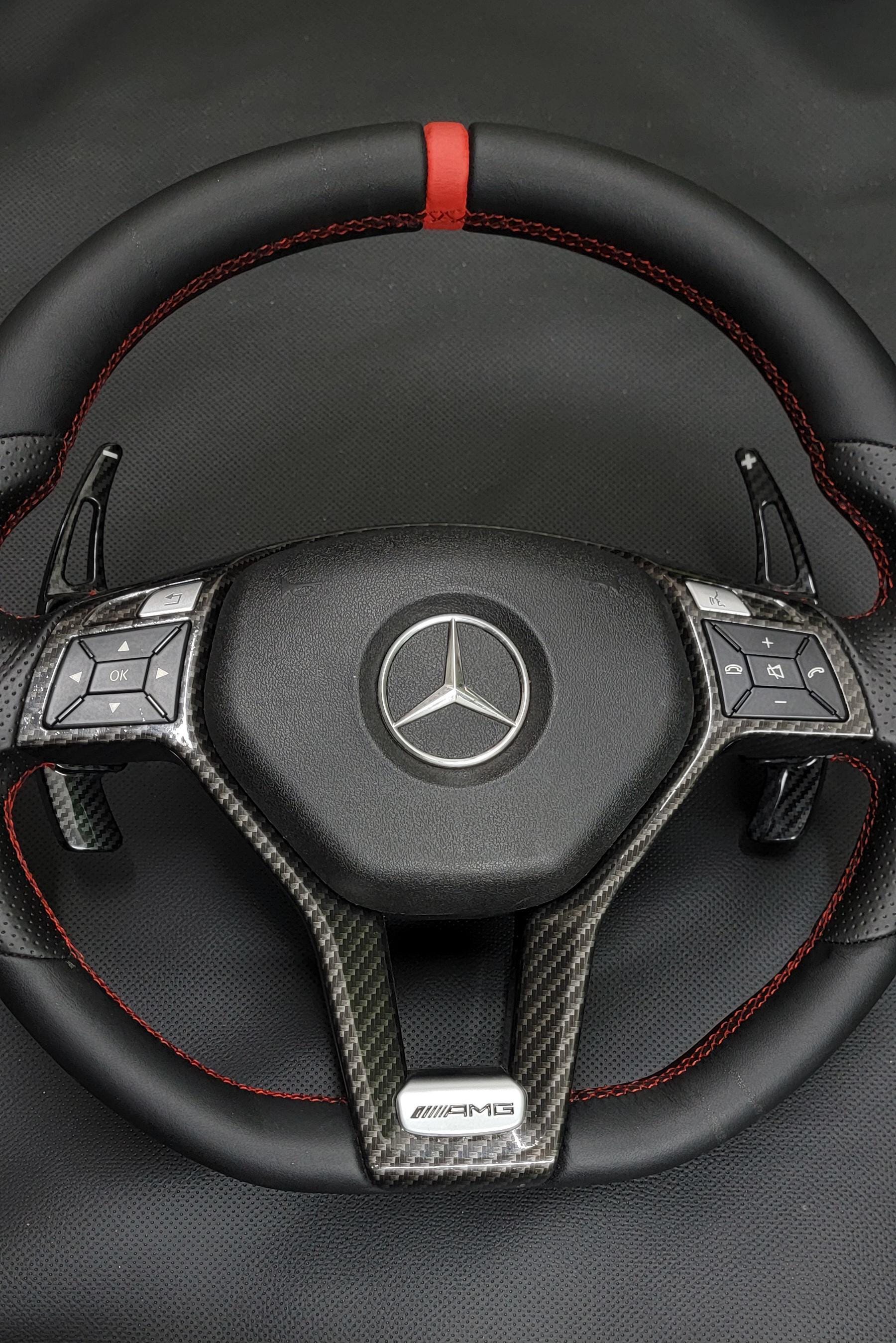 Mercedes Benz AMG Customleather Steering Wheel for W204, W212