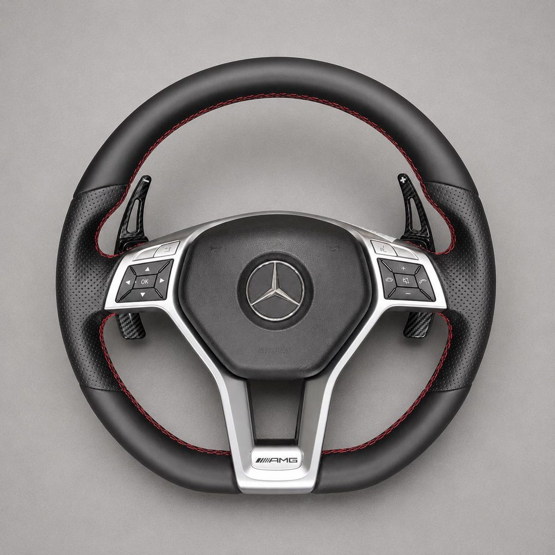 AMG Performance Steering Wheel W/ Paddles | Compatible With W204