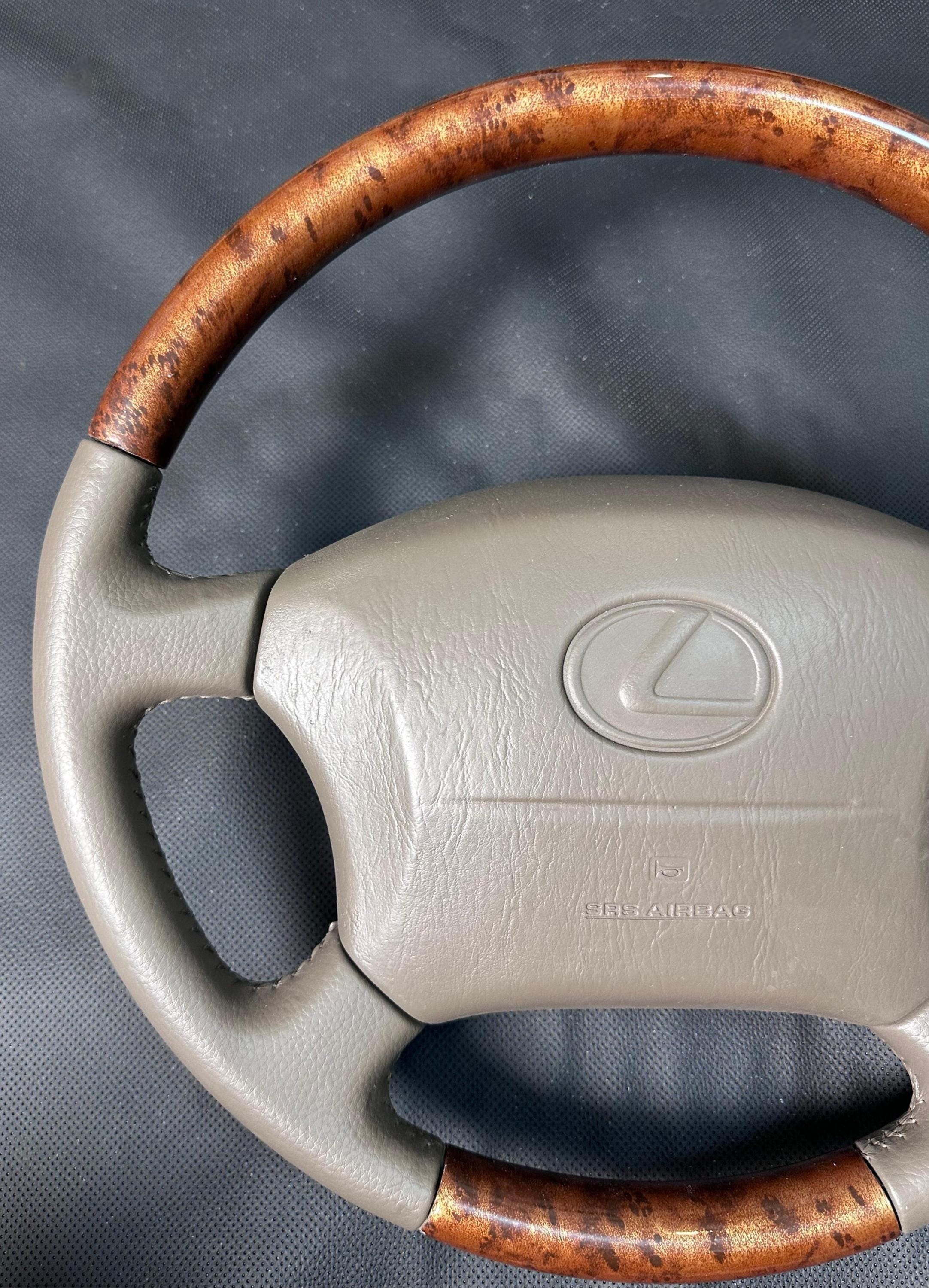 レクサス LX470 1998–2002 純正ステアリングホイール 再生 J100