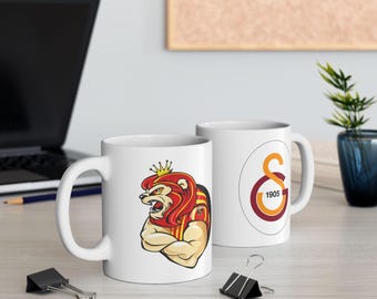 Galatasaray / Taza de café de cerámica