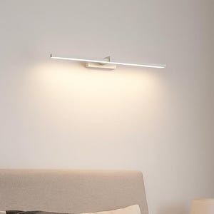 Modern LED-sminklampa | Vägglampa i aluminium, trefärgad