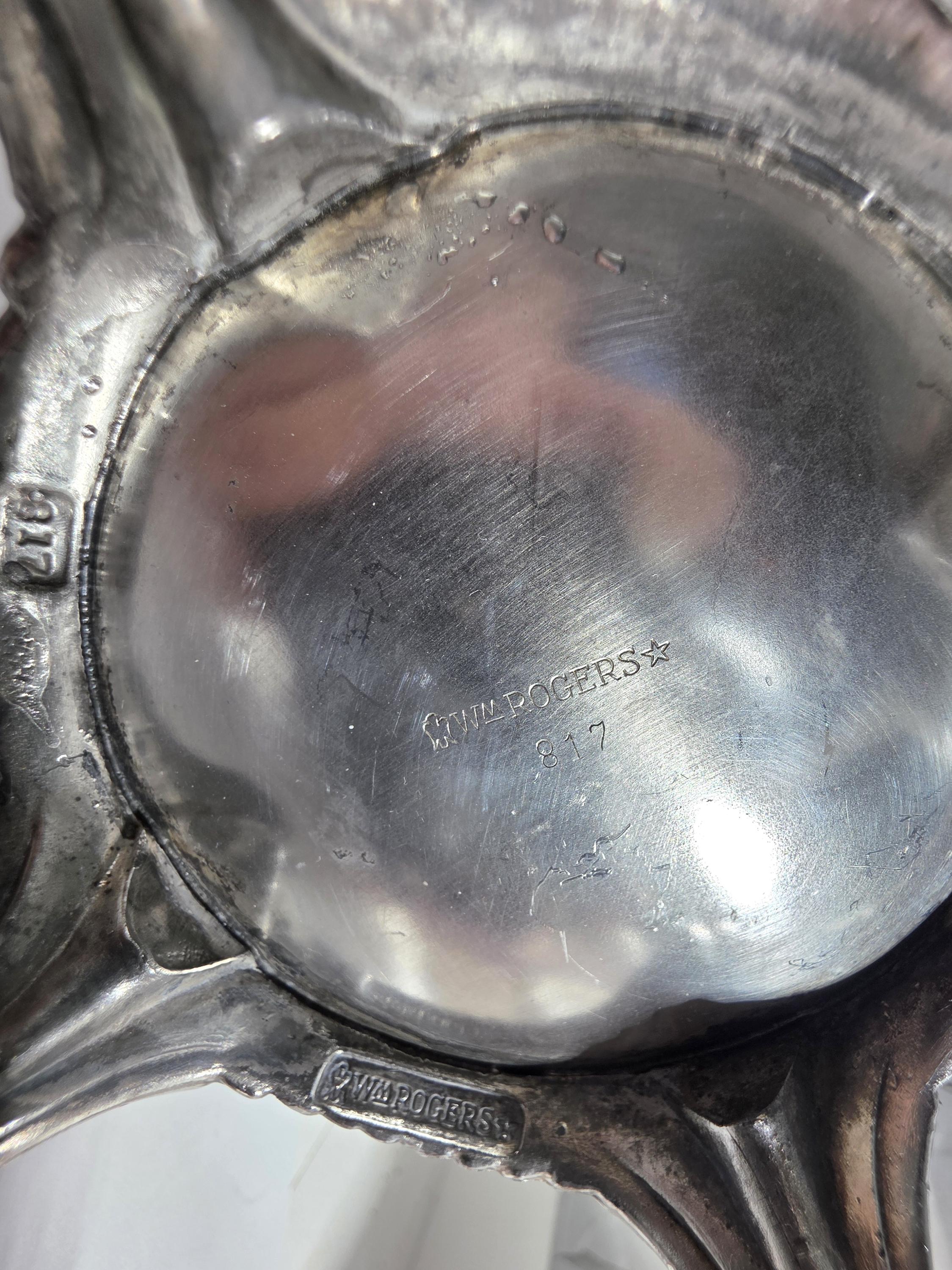 WM Rogers 817 Vintage Silver Water Pitcher - Etsy