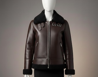 Peplum Waist Leather Biker Jacket | Gothic Moto Coat