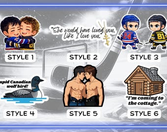 Heated Rivalry Stickers