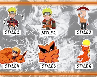 Ninja Anime Chibi Stickers