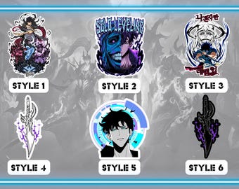 Level Up Alone Individual Stickers