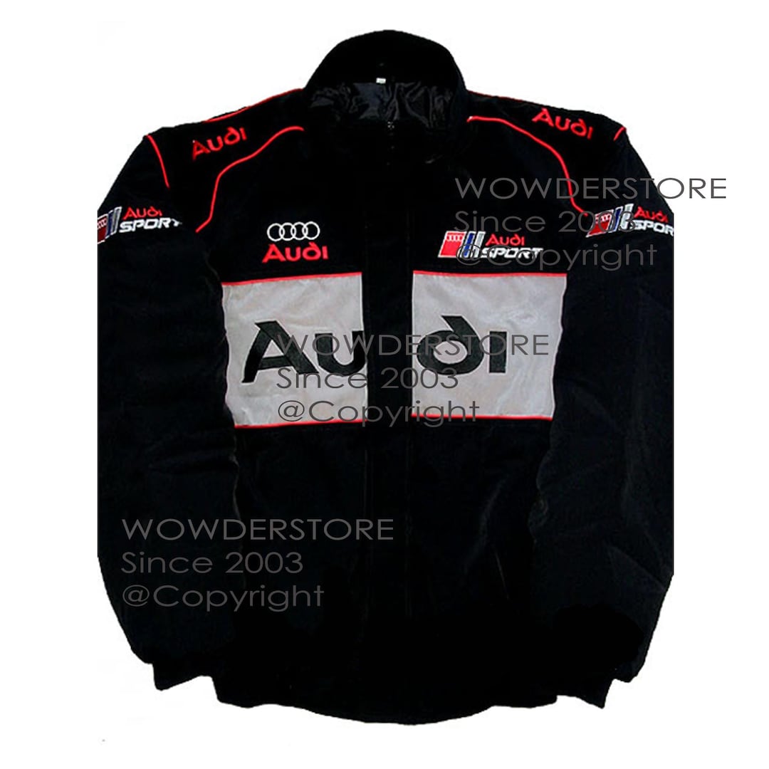 Audi Pit Crew Racing Jacket Motorsport Autosport Vintage Retro Race ...