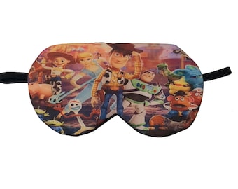 Toy Story face sleep eye mask blindfold eyes sleeping slumber blindfolds night travel wear health masks accessory accessories gift present