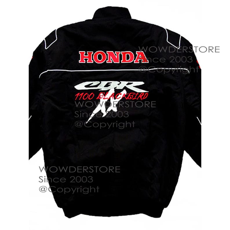 CBR Blackbird Pit Crew Racing Jacket Motorcycle Motogp Motorbike ...