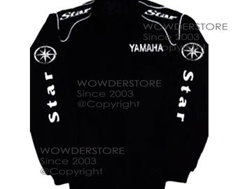 Star Pit Crew Racing Jacket Motorcycle MotoGP Motorbike Superbike Motorsport Autosport Vintage Apparel Gear Top Jackets Coat Coats Size M L