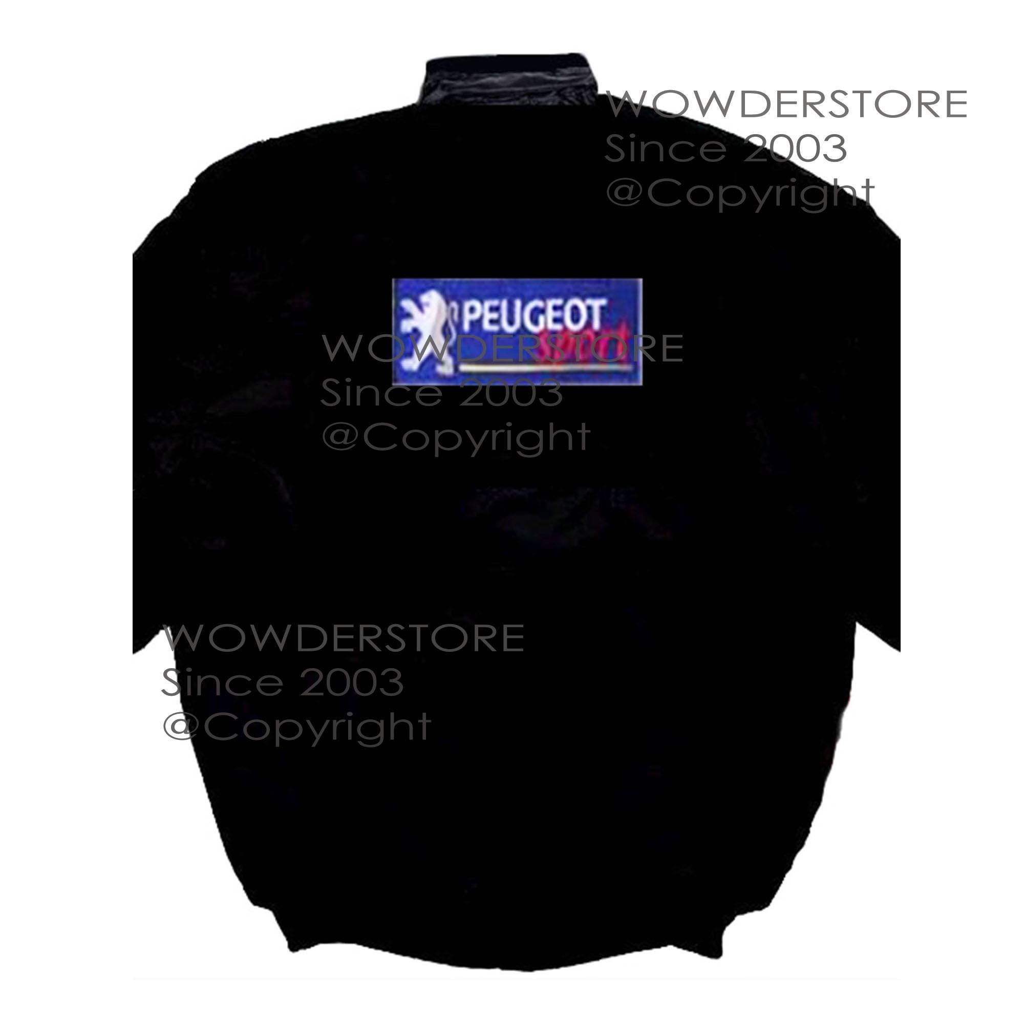 Peugeot Pit Crew Racing Jacket Motorsport Autosport Vintage Retro