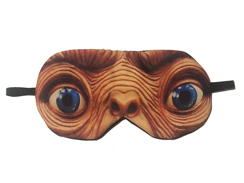E.T. sleep mask blindfold sleeping nap eyes sleepmask blindfolds night travel spa healthy light block accessory accessories gift present image 1