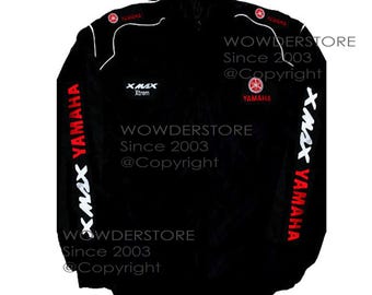 XMax Pit Crew Racing Jacket Motorcycle MotoGP Motorbike Motorsport Autosport Vintage Apparel Gear Top Jackets Coat Coats Size M L XL XXL