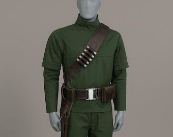 Din Djarin Mandalorian Flight Suit Cosplay | Bounty Hunter Costume