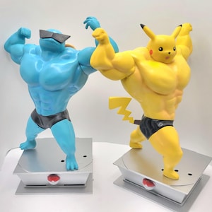 Bodybuilder Vinyl Figures 20cm With Stand