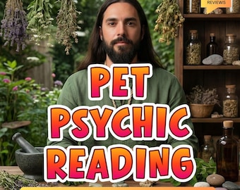 Pet Psychic Reading | Animal Communicator | Dog & Cat Tarot Reading | Deceased Pet Mediumship | Rainbow Bridge Message | What Is My Pet