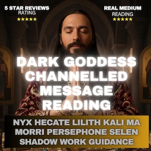 Dark Goddess Channeled Message Reading | Nyx Hecate Lilith Kali Ma Morrigan Persephone Selene | Deity Message | Shadow Work Guidance