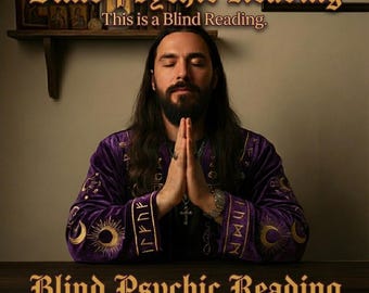 Blind Psychic Reading | No Tools Psychic Insight | Pure Intuition Reading | General Life Guidance | Spirit Guide Message | Same Day PDF