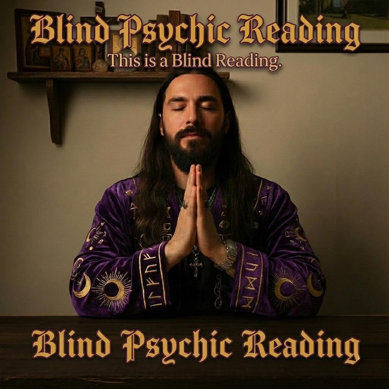 Blind Psychic Reading | No Tools Psychic Insight | Pure Intuition Reading | General Life Guidance | Spirit Guide Message | Same Day PDF image 1