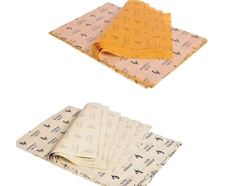 Tracing Carbon Paper Set – White Yellow Transfer Paper for Wood, Fabric, Canvas (10 Sheets)