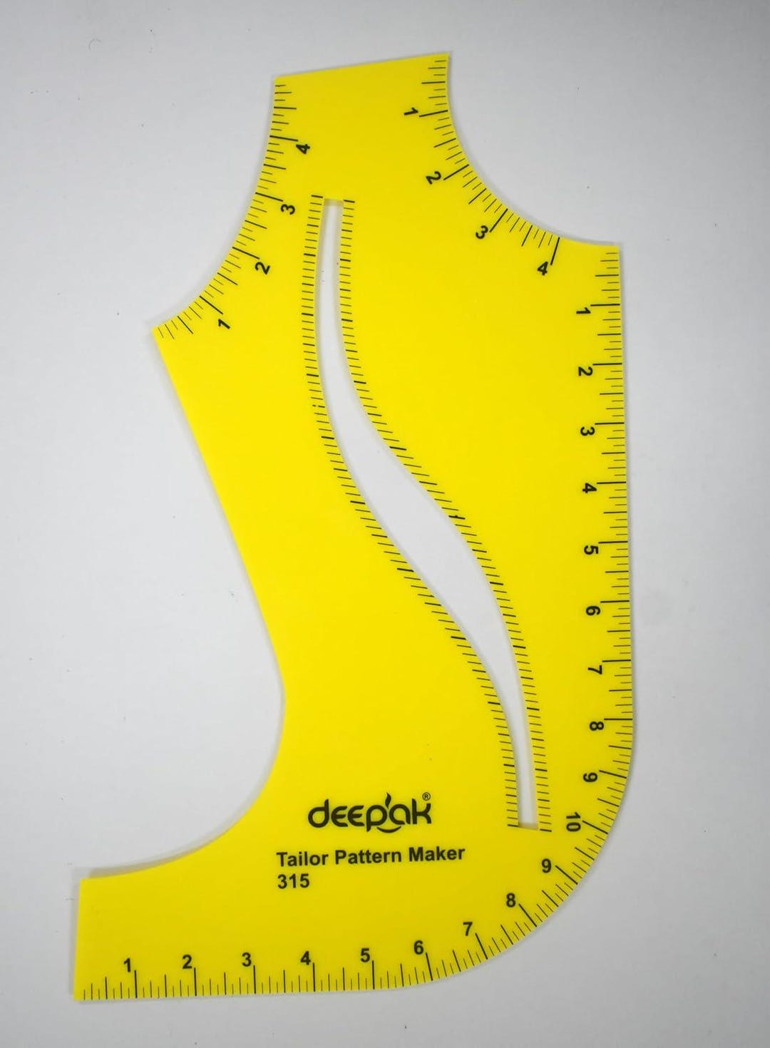 Tailor Pattern Scale Tailor's Multi Purpose Pattern Maker and Arm Hole Curve Scale Combo ...