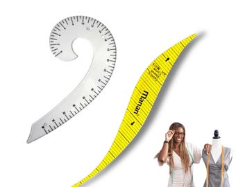 French Curve and Arm Hole Template | Pattern Drafting Tool
