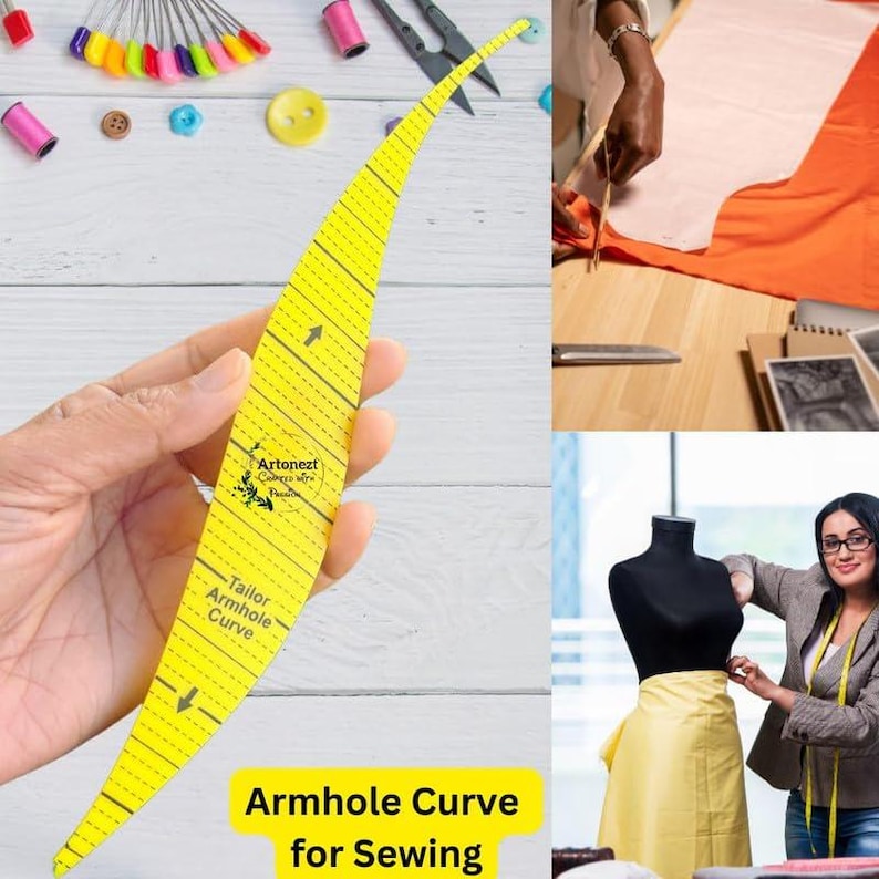 Spool Rulers 7 Pcs Tailoring Ruler Set | Sewing Pattern Making Tools for Designers ...