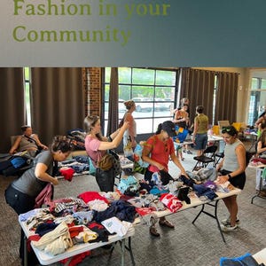 Guía del taller de intercambio y reparación de ropa / Cómo organizar eventos de moda sostenible / PDF paso a paso