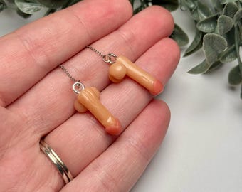 Dangly Ween Earrings ~ Bachelorette Gift