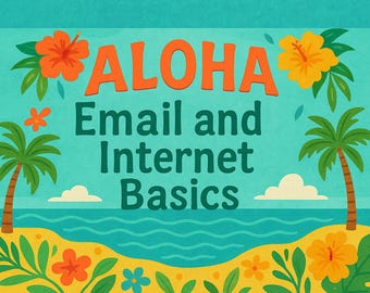Aprende los conceptos básicos de correo electrónico e Internet (Edición Aloha)