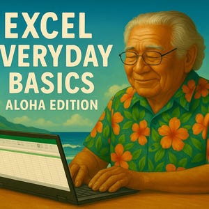 Microsoft Excel Everyday Basics Aloha Edition  Learn Excel the Simple & Local Way
